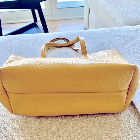 Ferragamo leather bag citrus yellow - Picture 2 of 5